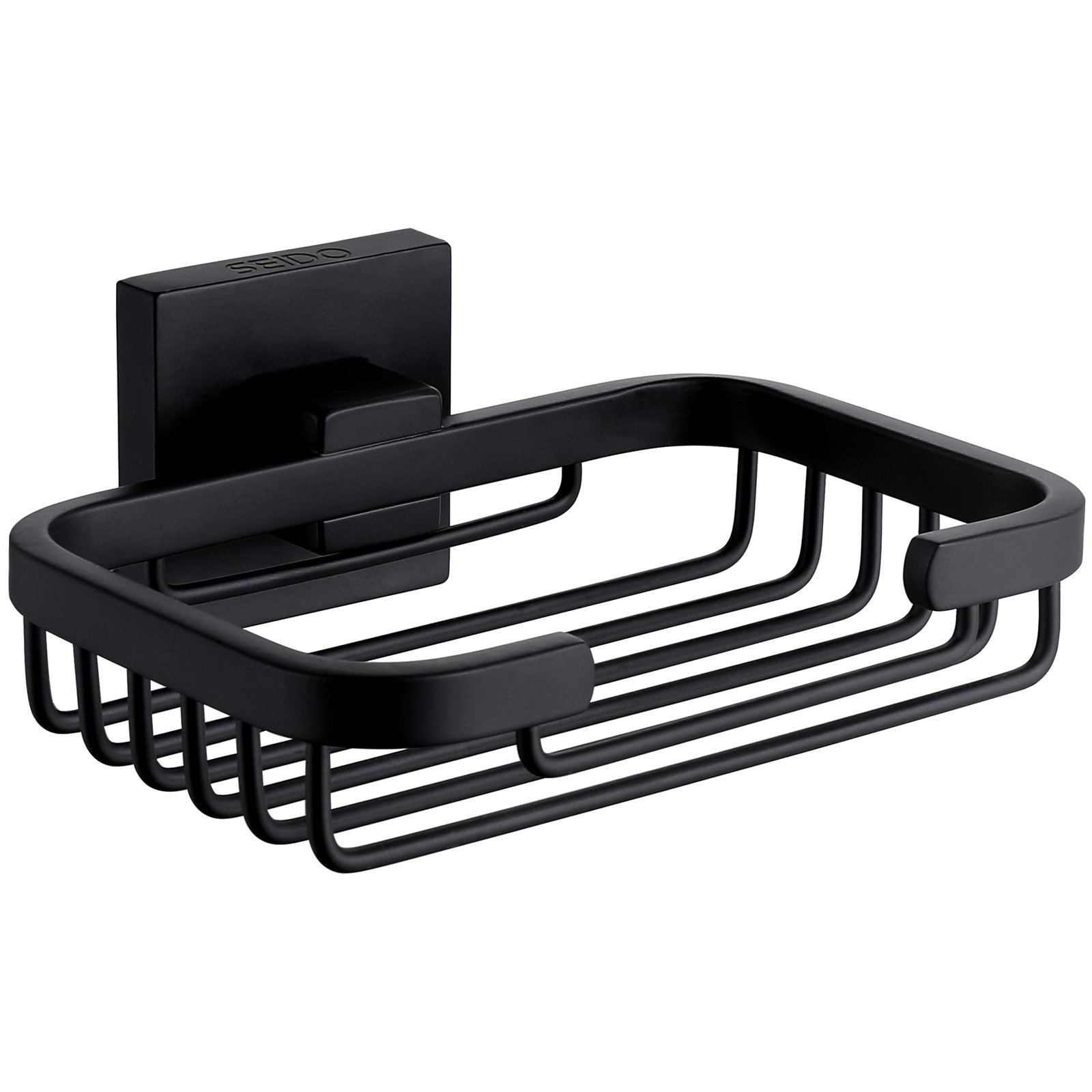 Jabonera Negra Jabonera rejilla negro