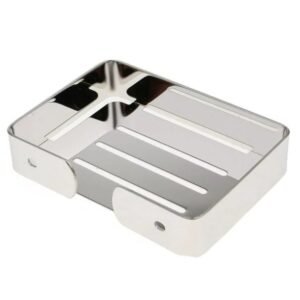 MA-JAI-001 Jabonera Cuadrada Acero Inoxidable Brillante