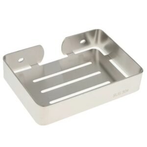 MA-JAI-004 Jabonera Cuadrada Acero Inoxidable Satinado