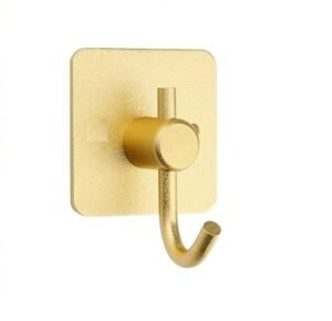 MA-PHI-003 Perchero dorado con gancho Autoadhesivo
