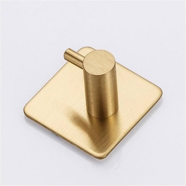 Perchero de punto dorado