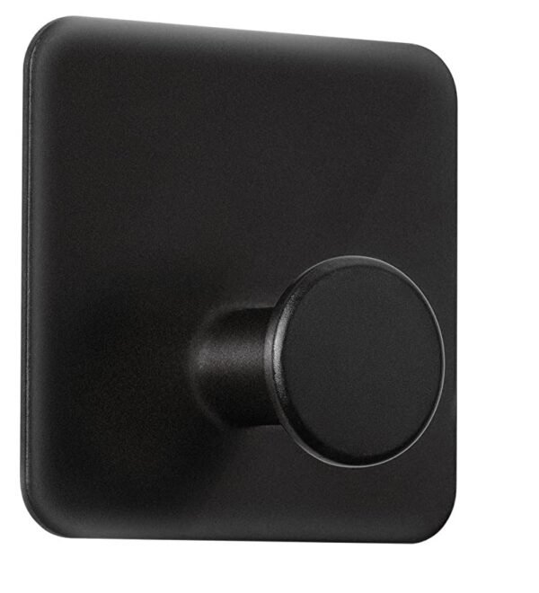 Perchero de punto redondo Negro