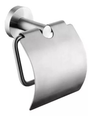 MA-PPR-003 Portarrollo con Tapa Acero Inox Mate