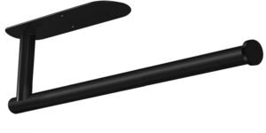 MA-PPR-007 Porta papel Toalla 32cm Acero Inox Negro