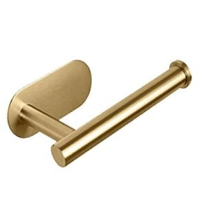 MA-PPR-009 Portarrollo Vertical Dorado Mate