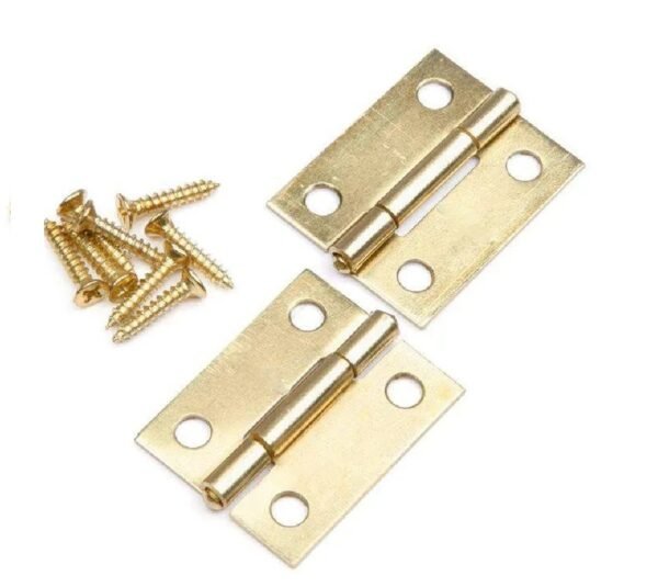 Bisagra Bronceada Remachada 2"