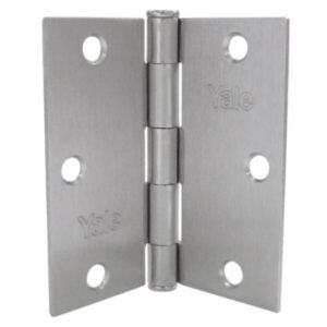 Bisagra Zincada Capuchina 3.5 x 3.5 Yale Blister 3 Und