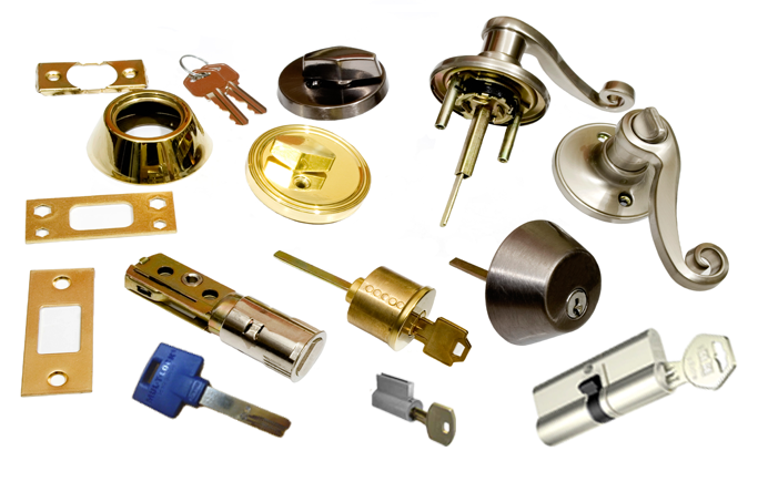 Manija Principal con Placa Bronce Pulido Eurolocks