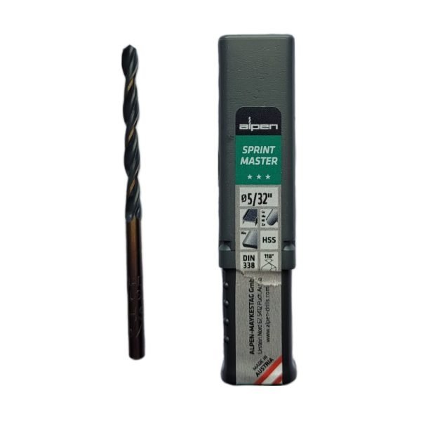 fierro532 Broca para Fierro 5/32" Alpen