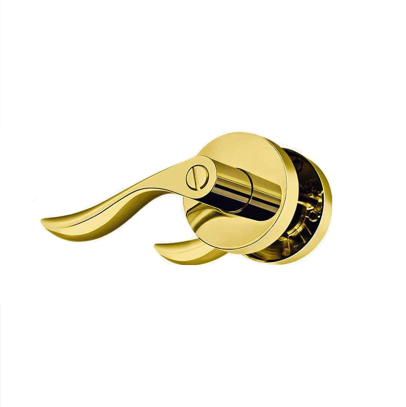 Cerradura Manija Para Baño Hana Negro Mate Eurolocks