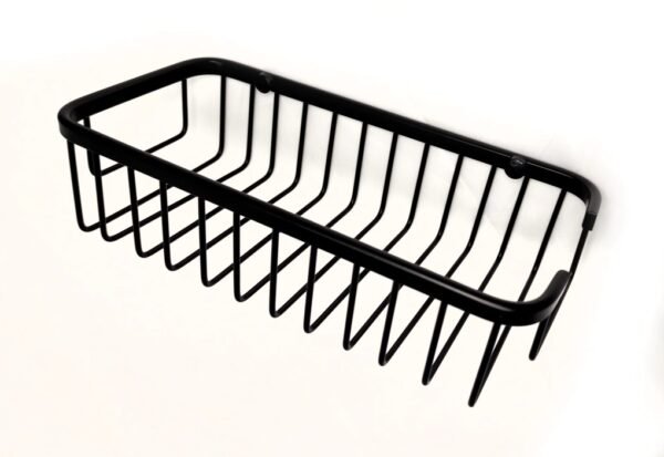 rejilla Repisa rejilla rectangular para ducha Negro Mate