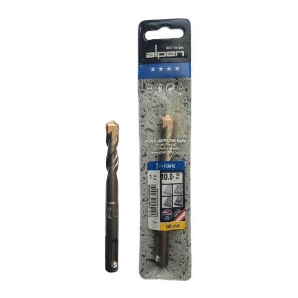 AR-BRR-010A-2-600x599 Broca SDS Plus para concreto 10mm (110 x 150) Alpen