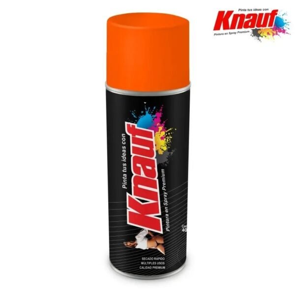 AR-PTS-102 Pintura Spray Knauf Naranja Fluorescente #102