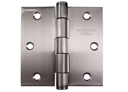 MA-BIK-001 Bisagra Capuchina Acero Inoxidable 3" x 3" SUS 304 Eurolocks (Par)