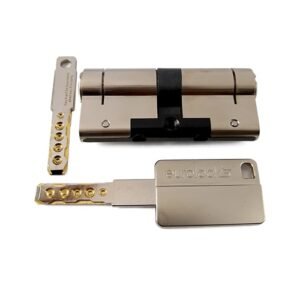 MA-CJM-002 Cilindro Multipunto Premium Acero Inoxidable para Cerradura Principal Eurolocks