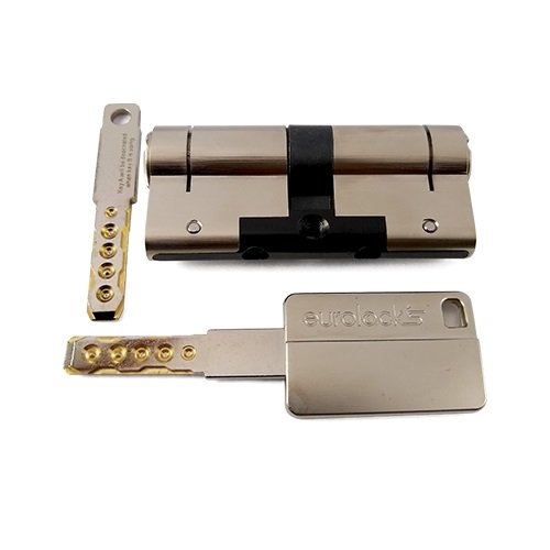 MA-CJM-002 Cilindro Multipunto Premium Acero Inoxidable para Cerradura Principal Eurolocks