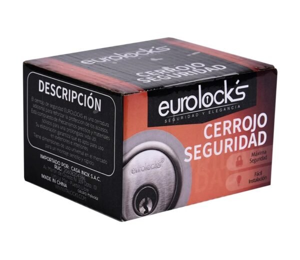 Cerrojo de Seguridad Doble Acero Inoxidable Eurolocks