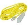 Extensión Amarilla de 5 Metros x 3 Tomas 16 AWG HomeLight