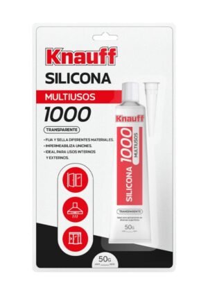 silicona Silicona Multiuso Blanca x 50Gr Knauff