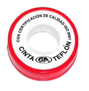 teflon Cinta Teflón Blanca 1/2" x 0.075mm x 10mtrs C&A