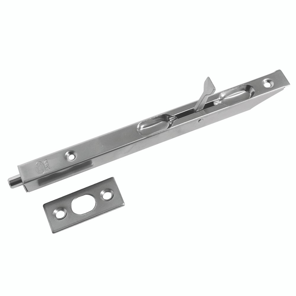 Picaporte De Embutir 6" - 12" Acero Inox sus 304