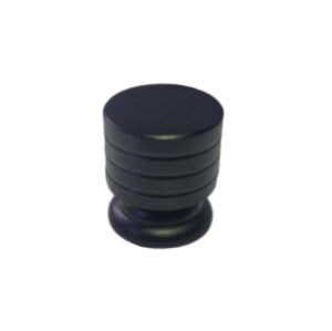 MA-PID-006 Jalador de Perilla Aluminio Color Negro Oporto 18MM