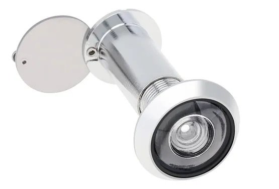 ojo magicco Ojo mágico Mirilla de seguridad Visor para puerta 200° Satinado