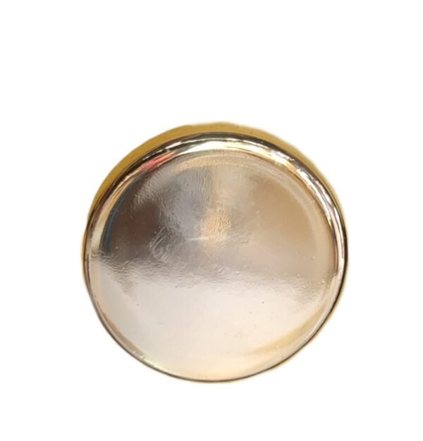 Jalador de Perilla Aluminio Color Dorado Lisa 25MM