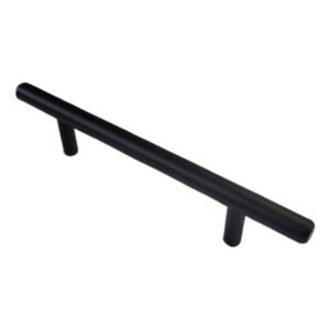 Jalador Tirador Acero Inox Negro Mod. Recto Pesado