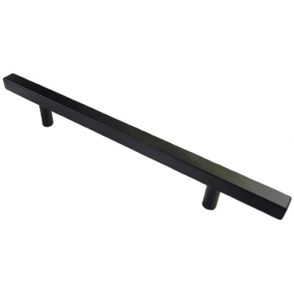 Jalador Tirador Acero Inox Negro Mod. Lisboa Liviano