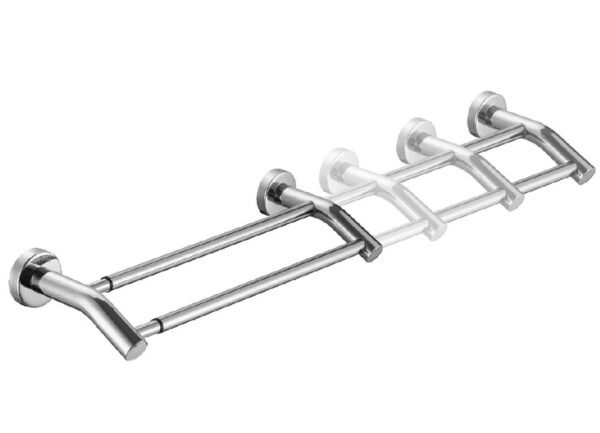 Toallero Largo Graduable Acero Inoxidable SUS 304 40cm - 70cm