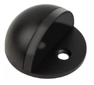 Tope Para Puerta Media Luna Negro Mate