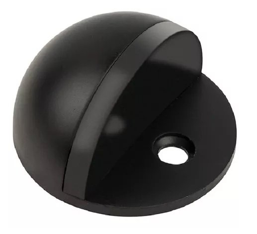 Tope Para Puerta Media Luna Negro Mate