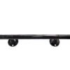 Tirador Zamac Texas Recto Color Negro Brillante 96mm – 128mm