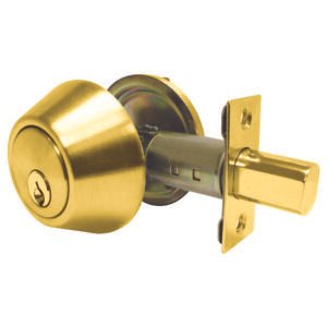 Cerrojo de Seguridad Simple Bronce Pulido Travex