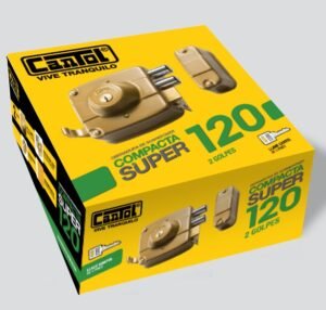 Cerradura de Sobreponer Compacta 120 Cantol