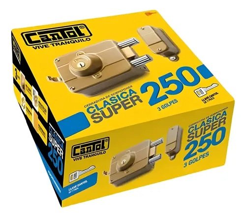 Cerradura de Sobreponer Clásica 250 Cantol