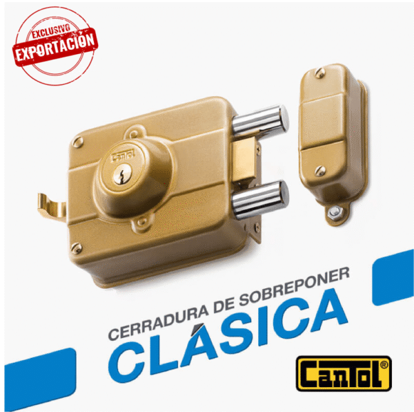 Cerradura de Sobreponer Clásica 250 Cantol