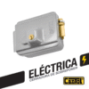 Cerradura Eléctrica sin botón color Plateado Cantol