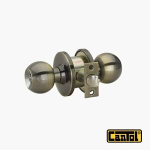 Cerradura Pomo Dormitorio BL-80 Bronce Antiguo