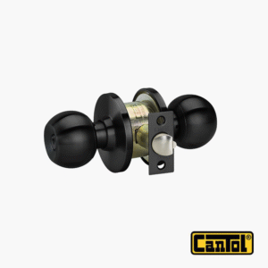 Cerradura Pomo Dormitorio BL-50 Negro Mate
