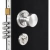 Cerradura de Embutir Principal Estandar Ac. Inox 3 Golpes Cantol - Reversible