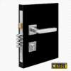 Cerradura de Embutir Principal Cuadrada Ac. Inox 3 Golpes Cantol - Reversible