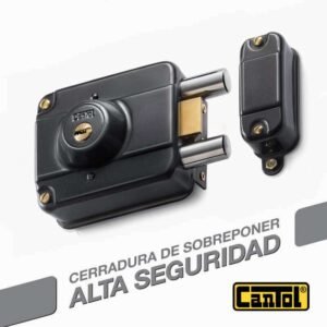 Cerradura de Sobreponer Blindada Alta Seguridad 440 Cantol