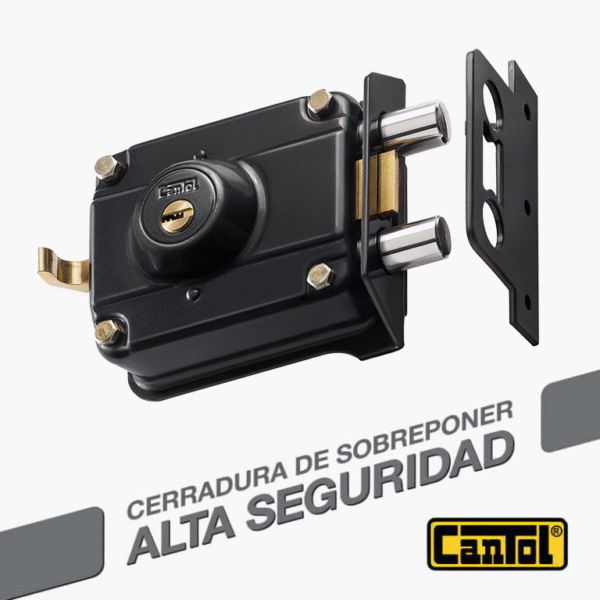 sobreponer-s770 Cerradura de Sobreponer Blindada Alta Seguridad 770 Cantol