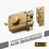 Cerradura de Sobreponer Blindada Alta Seguridad 880 Cantol