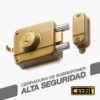 Cerradura de Sobreponer Blindada Alta Seguridad 990 Cantol