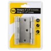 Bisagra Zincada Capuchina 3 x 3 Yale Blister 3 Und