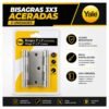 Bisagra Zincada Capuchina 3 x 3 Yale Blister 3 Und